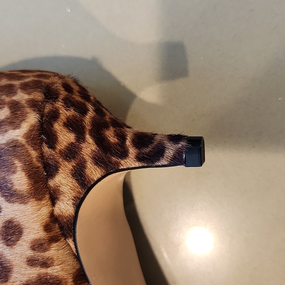 JCREW leopard  kitten heel boot sz 8 - Picture 6 of 11